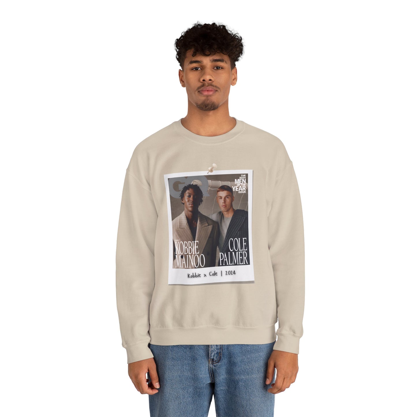 Mixed Sweater - Kobbie Mainoo x Cole Palmer (GQ)