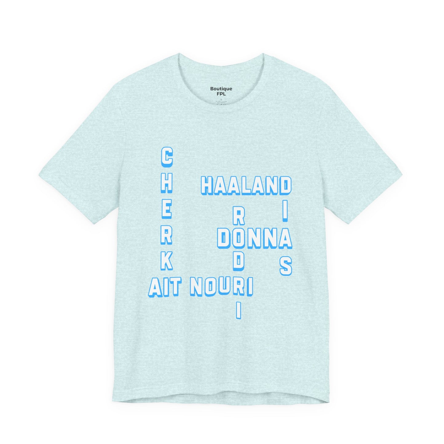 T-Shirt Mixte - Man City (Words, Mots)