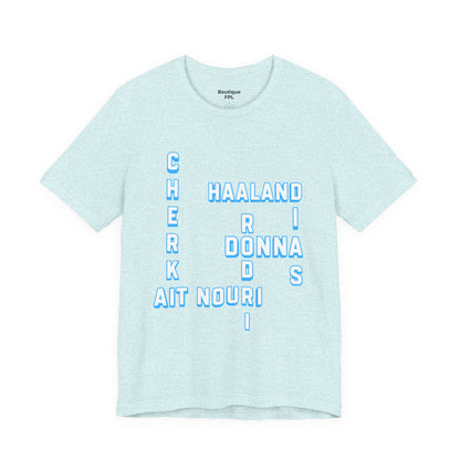 T-Shirt Mixte - Man City (Words, Mots)
