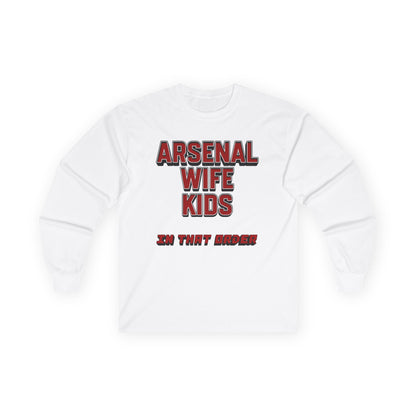 T-Shirt Manches Longues Mixte - In That Order (Arsenal)