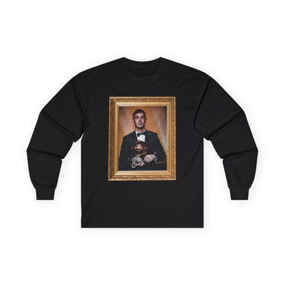 Unisex Long Sleeve T-Shirt - Cole Palmer Ballon d'Or (Chelsea, Gold Frame)