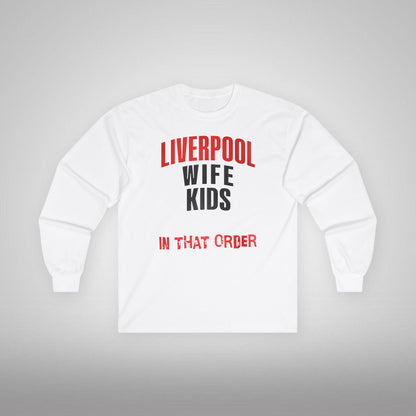 T-Shirt Manches Longues - In That Order (Liverpool)