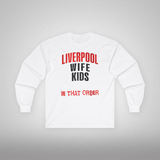T-Shirt Manches Longues - In That Order (Liverpool)