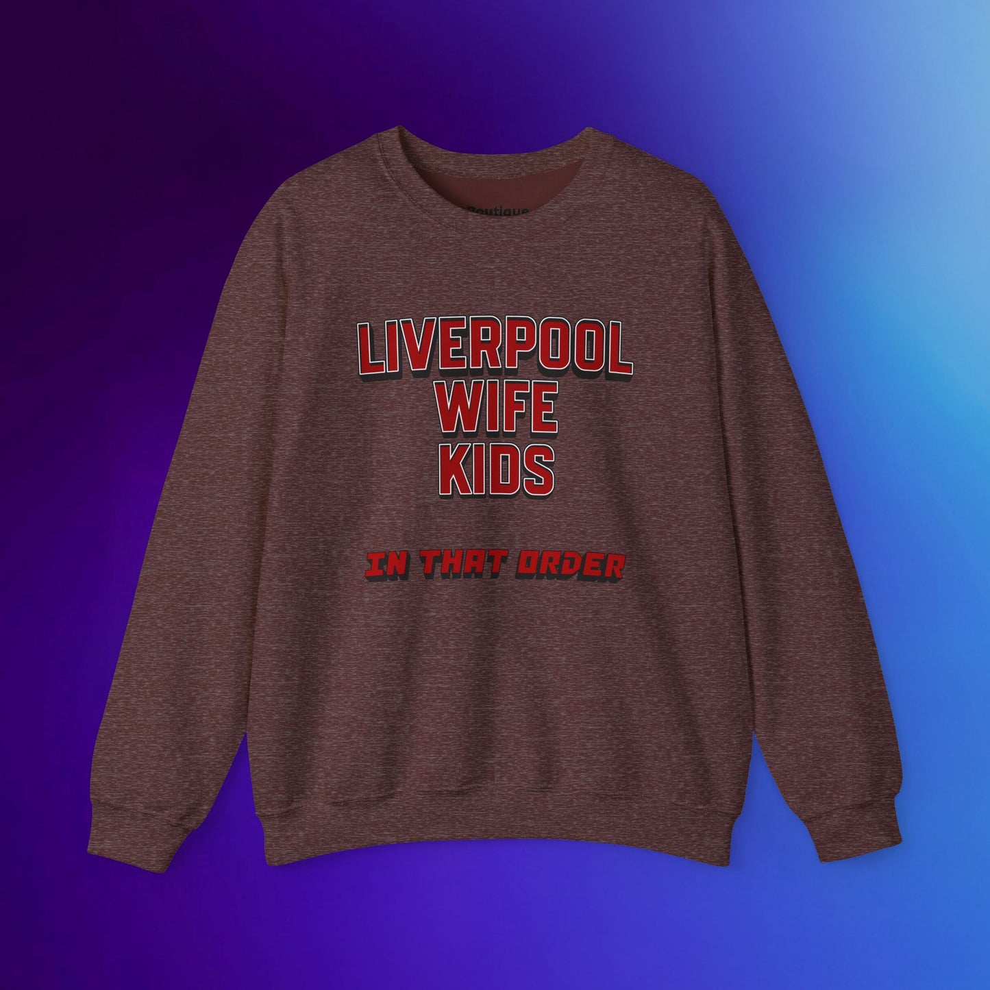 Mixed Sweater - In That Order (Liverpool)