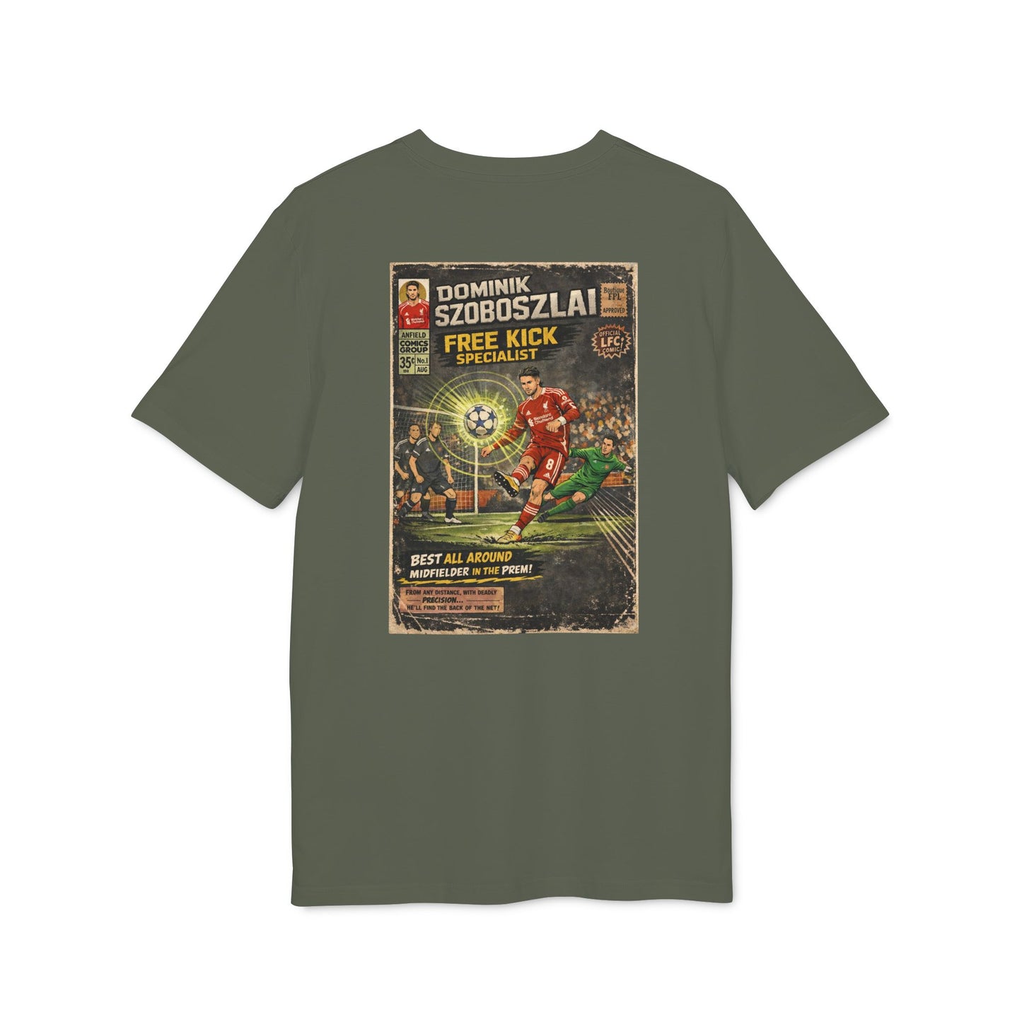 T-Shirt Mixte - Dominik Szoboszlai (Liverpool)