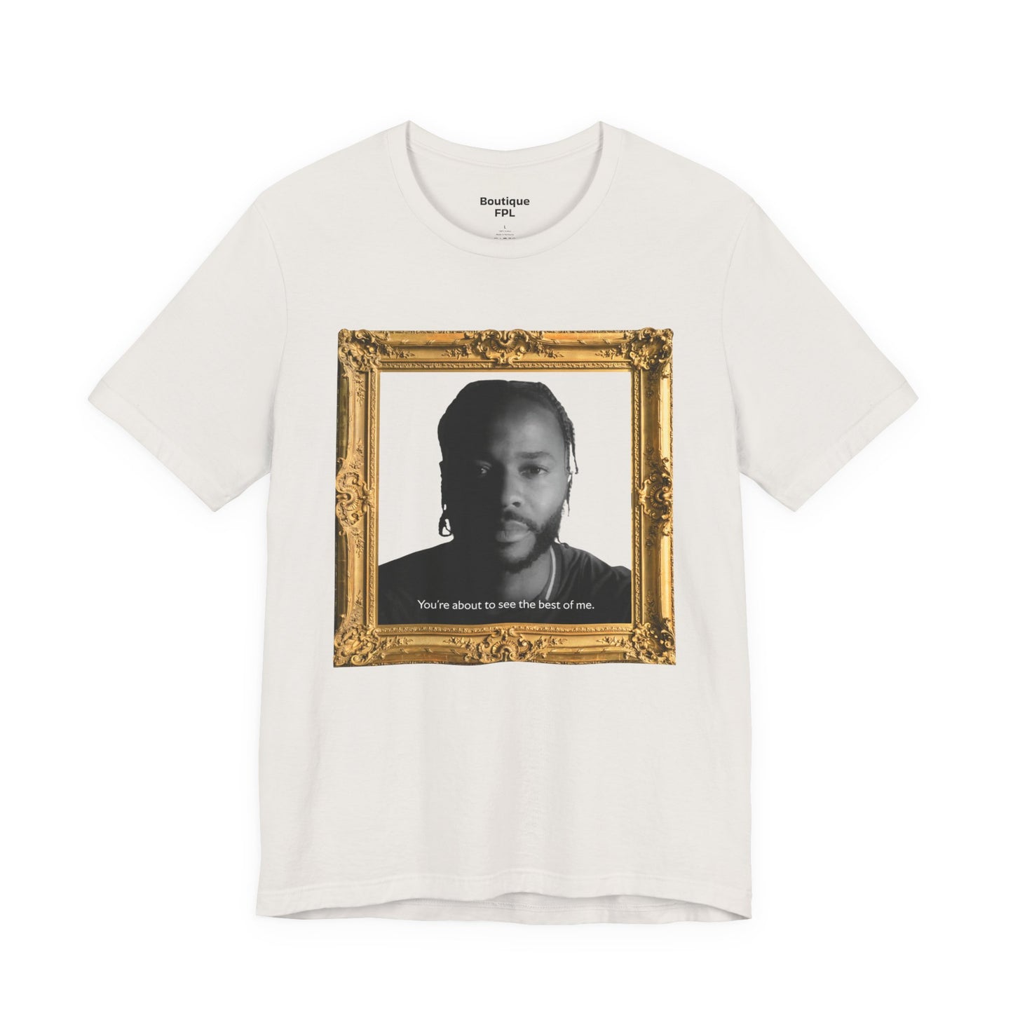Mixed T-Shirt - Raheem Sterling "Best of me" (Gold Frame)