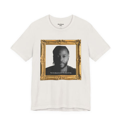 Mixed T-Shirt - Raheem Sterling "Best of me" (Gold Frame)