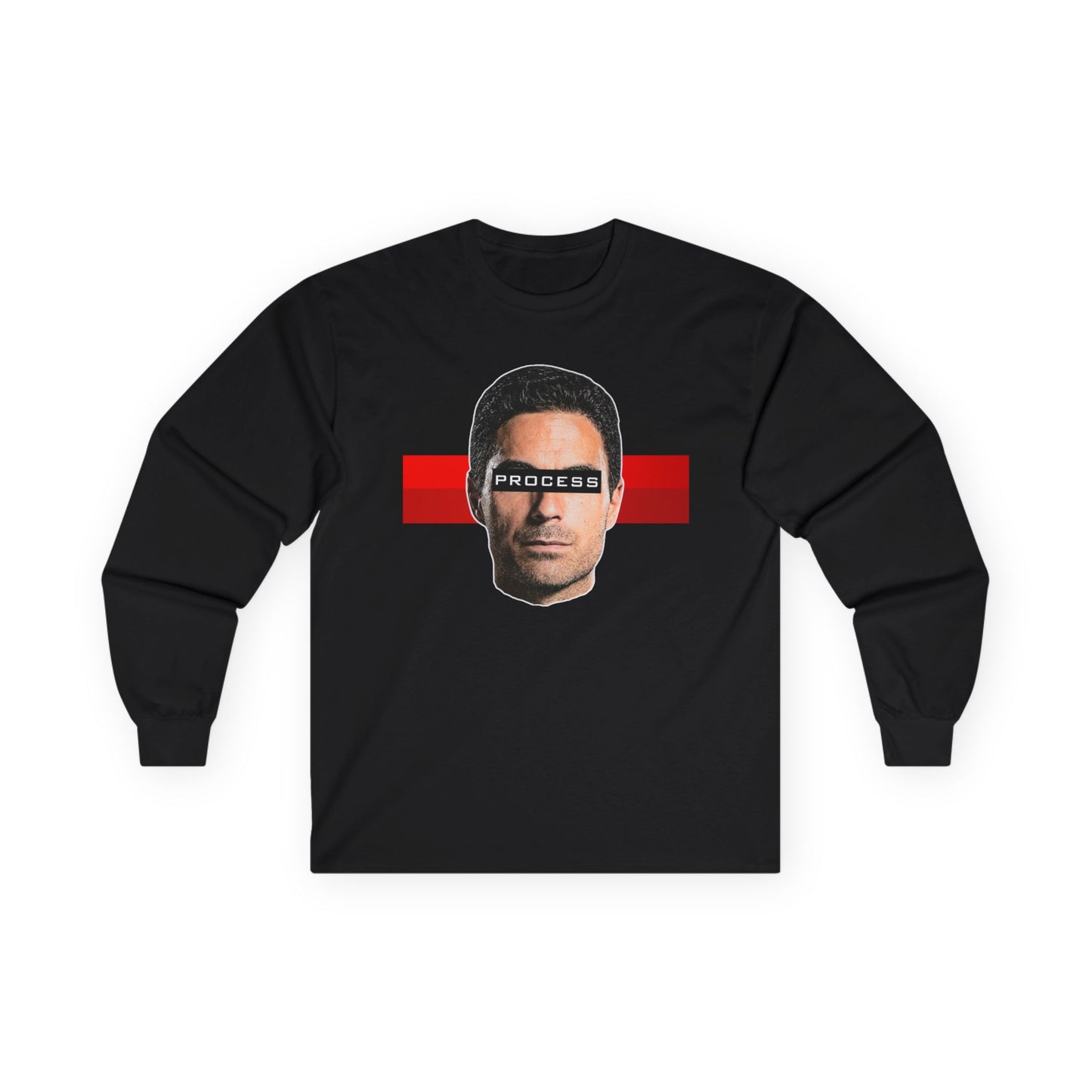 Mixed Long Sleeve T-Shirt - Mikel Arteta "Trust The Process" (Arsenal)