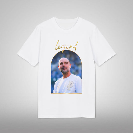 Mixed T-Shirt - Pep Guardiola (Manchester City Legend)