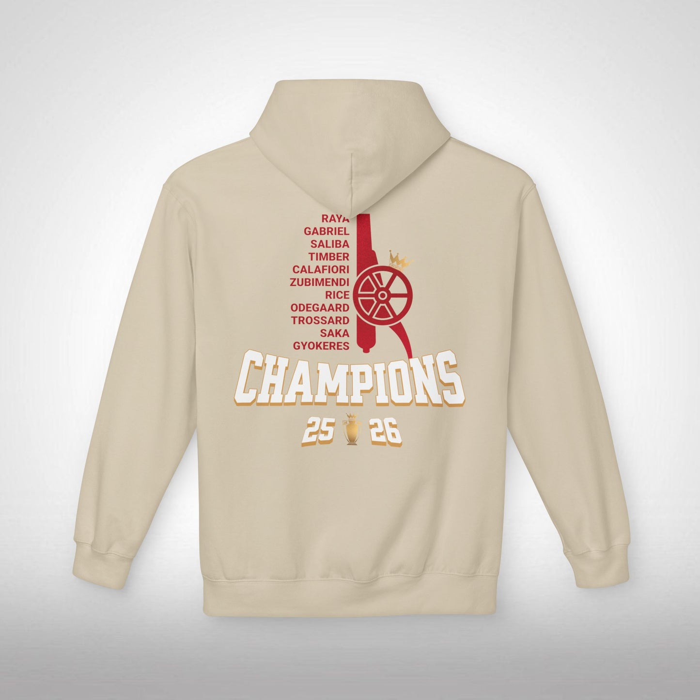 Hoodie Capuche Mixte - Champions(Arsenal)