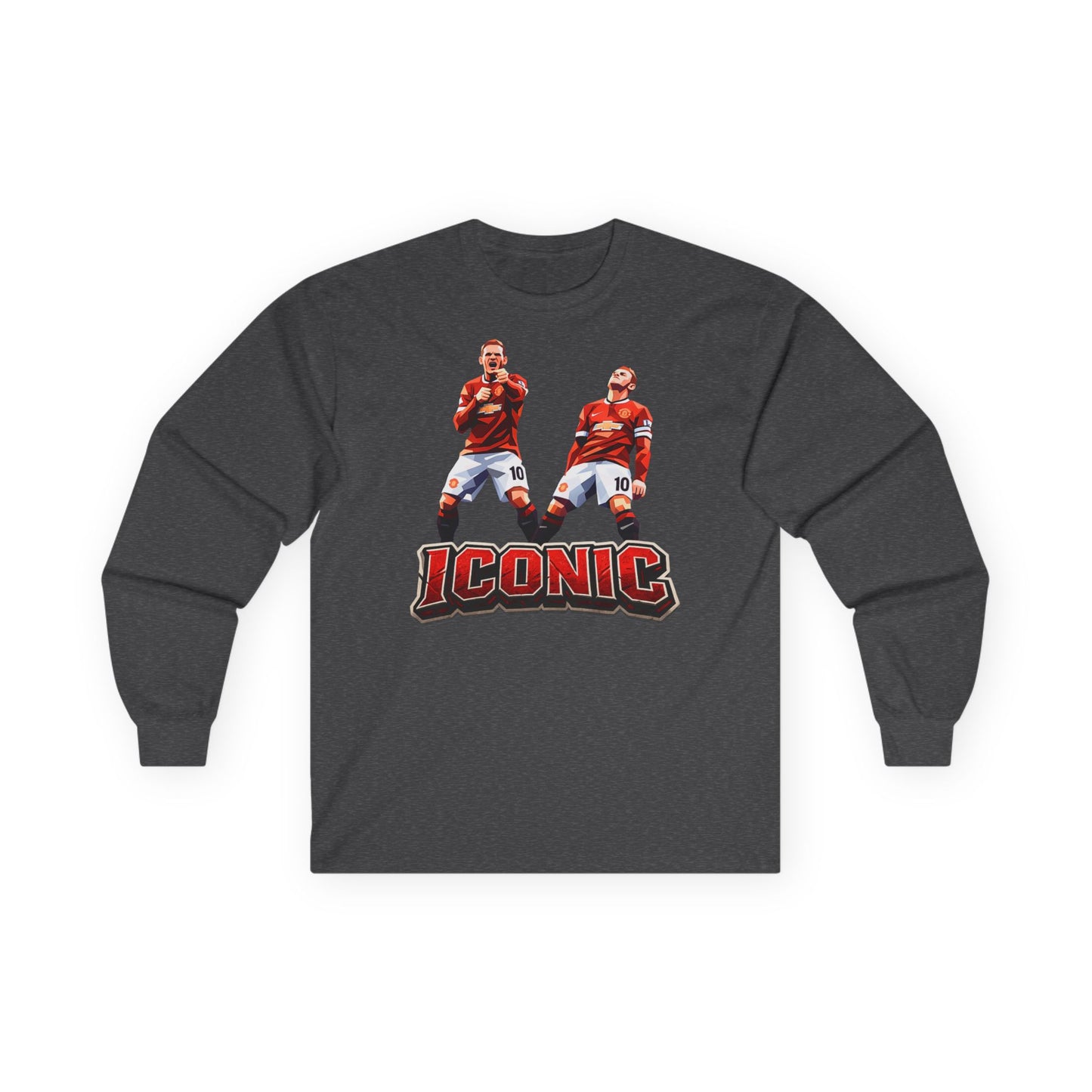 Unisex Long Sleeve T-Shirt - Wayne Rooney (Man United)