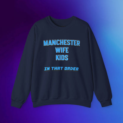 Mixed Sweater - In That Order (Manchester City)