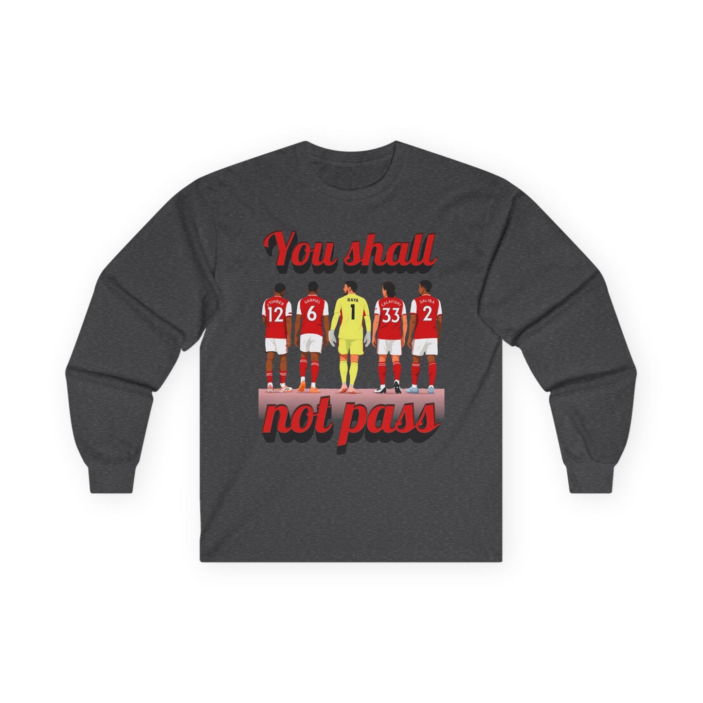 Mixed Long Sleeve T-Shirt - Arsenal "You Shall Not Pass"