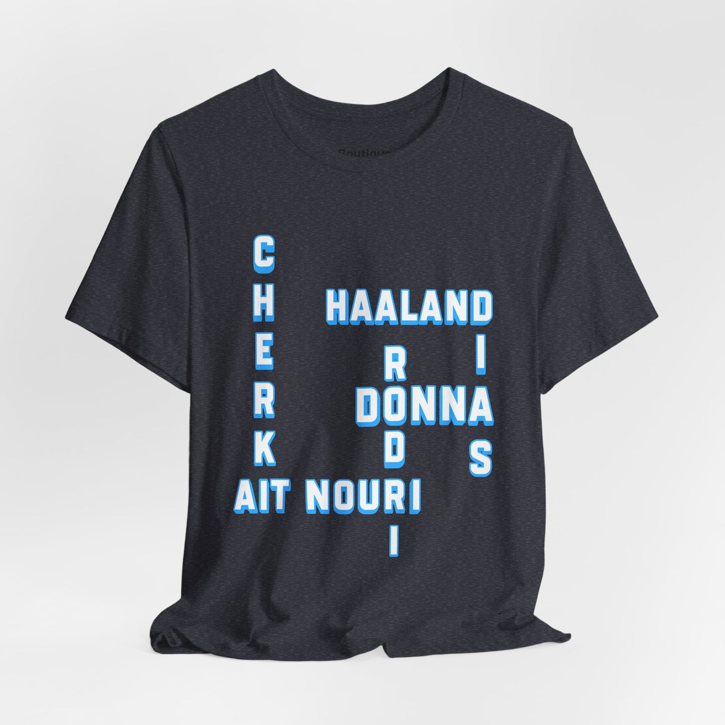 T-Shirt Mixte - Man City (Words, Mots)