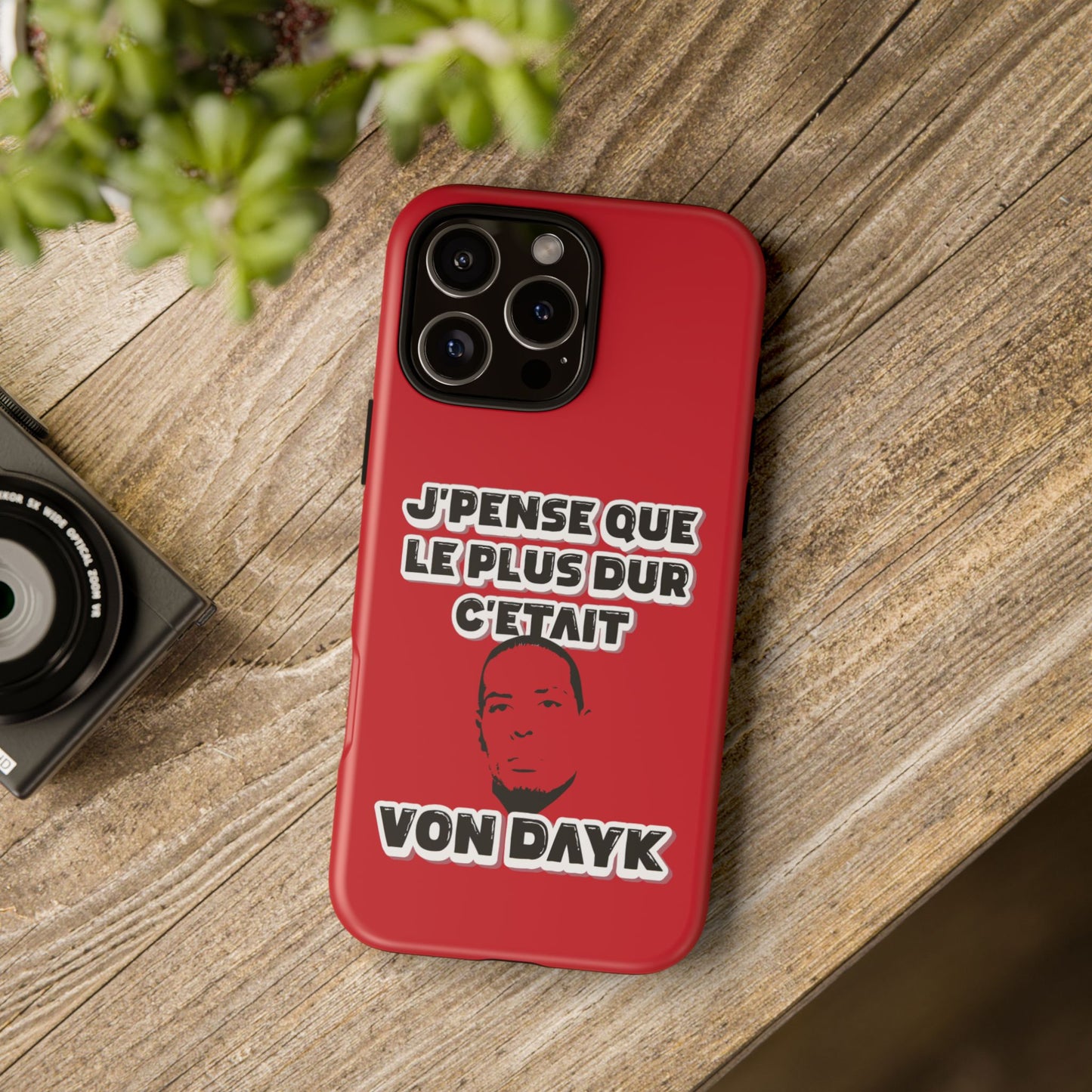 Coque Téléphone - Van Dijk (Liverpool phone case)