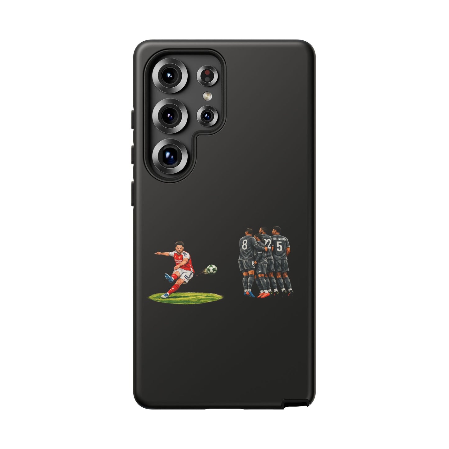 iPhone/Samsung Case - Declan Rice Free Kick (Arsenal phone case)