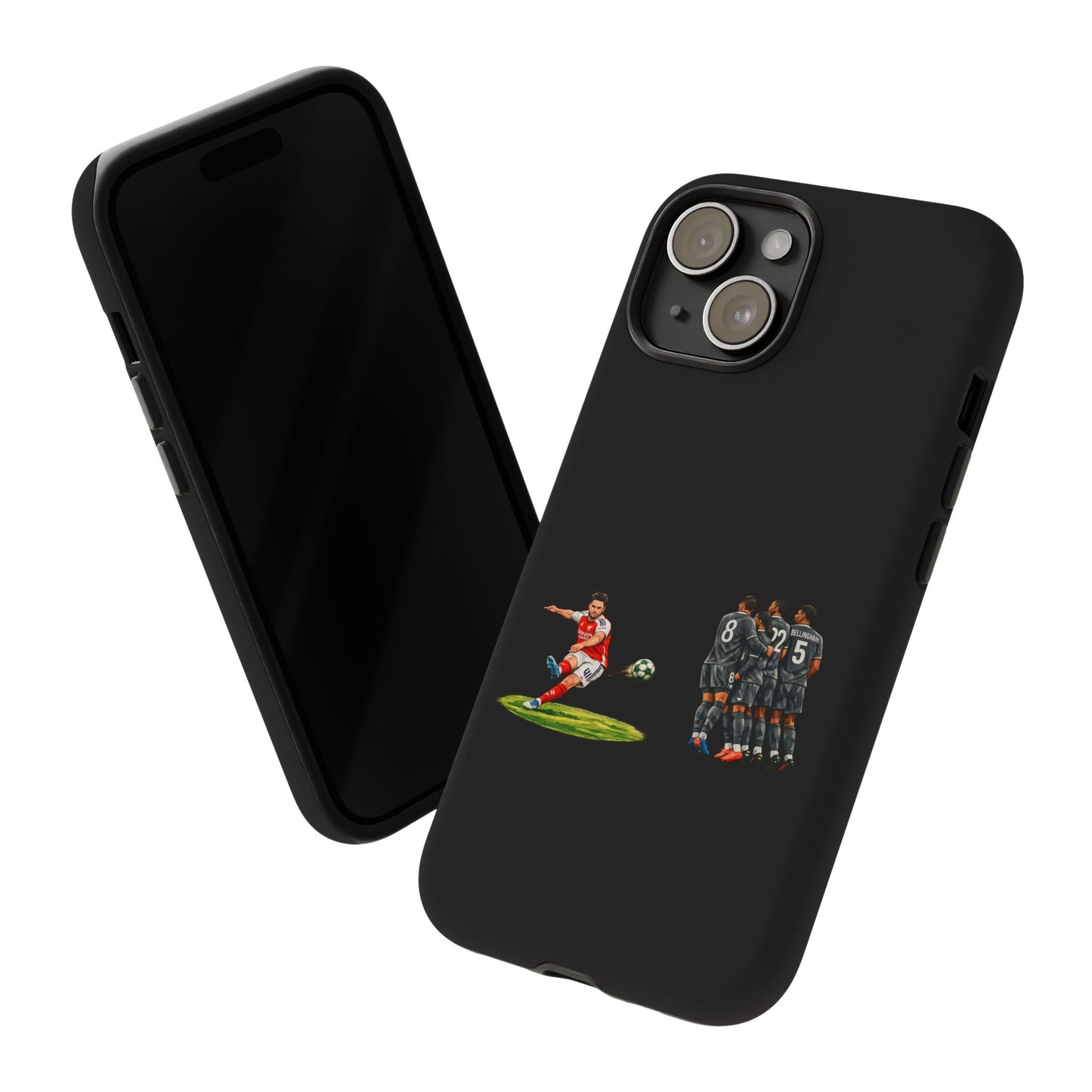 iPhone/Samsung Case - Declan Rice Free Kick (Arsenal phone case)