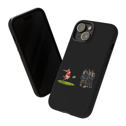 iPhone/Samsung Case - Declan Rice Free Kick (Arsenal phone case)