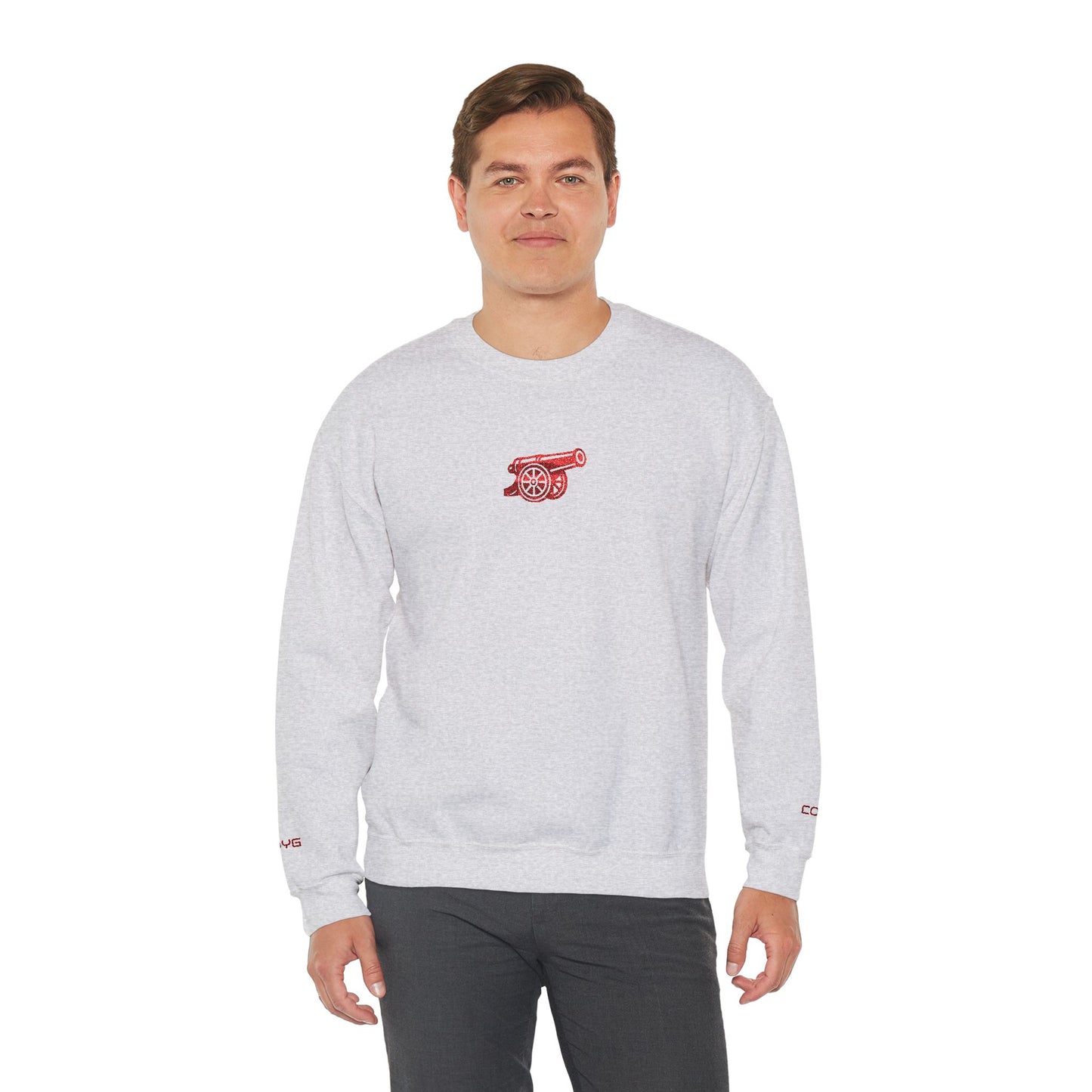 Unisex sweater with embroidered design - Arsenal