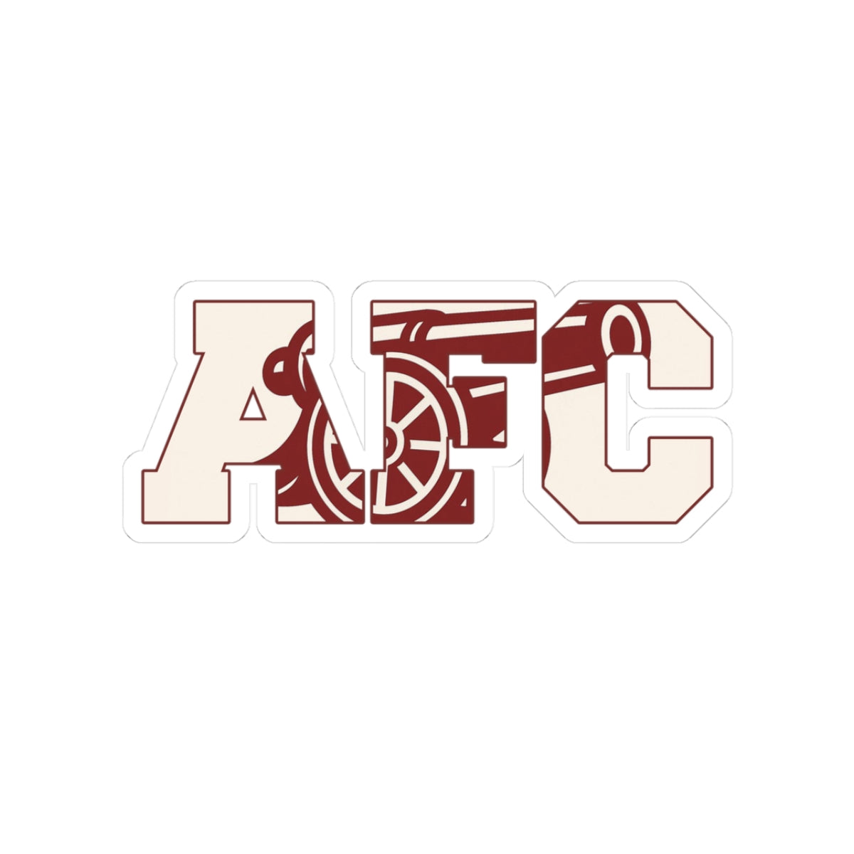 Football Sticker — AFC (Arsenal)