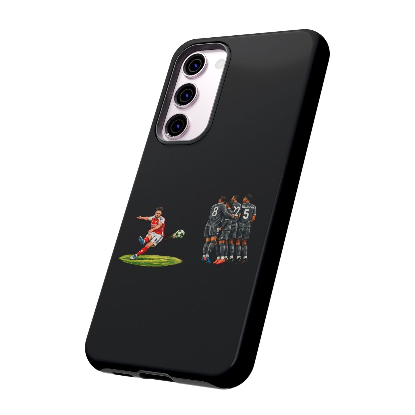 iPhone/Samsung Case - Declan Rice Free Kick (Arsenal phone case)