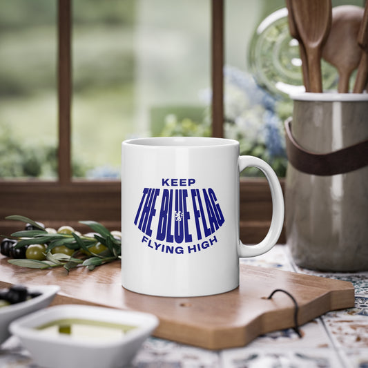 Mug - Cole Palmer Golden Ball (Chelsea, Gold Frame)