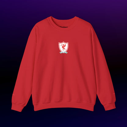 Unisex sweater with embroidered design - Liverpool
