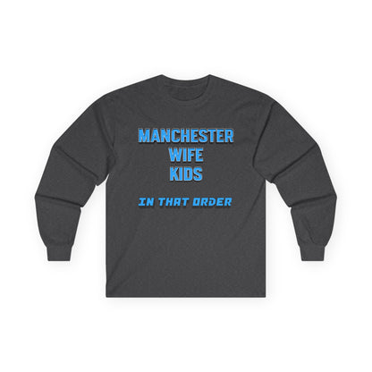 Mixed Long Sleeve T-Shirt - In That Order (Manchester City)