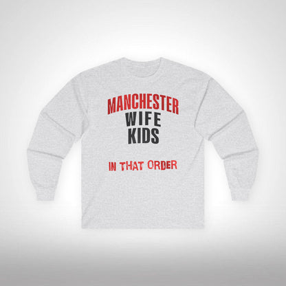 Mixed Long Sleeve T-Shirt - In That Order (Man United)