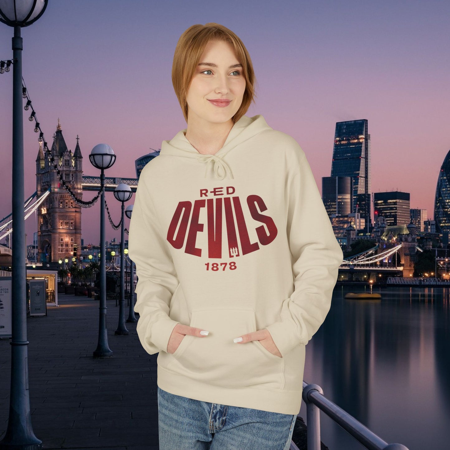 Hoodie Capuche Mixte - Red Devils (Manchester United)