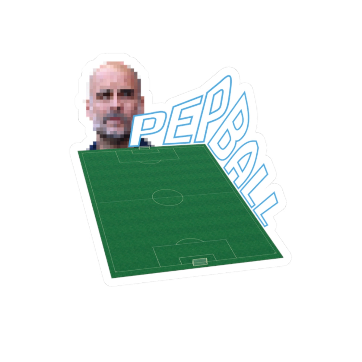 Football Sticker — Pep Guardiola (Manchester City)