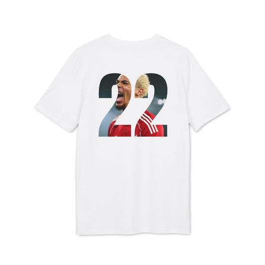 T-Shirt avec numéro au dos - Liverpool x Ekitike