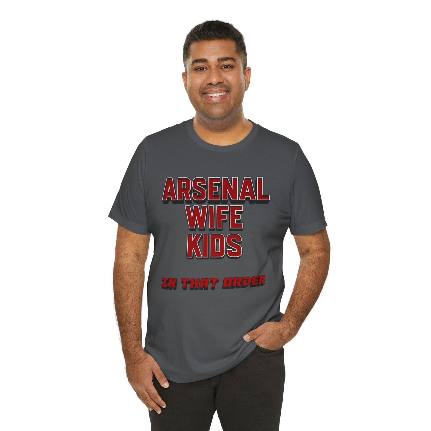 T-Shirt Mixte - In That Order (Arsenal)