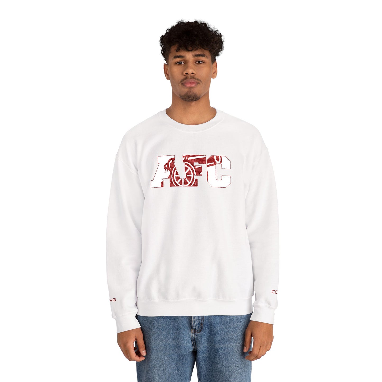 Pull Mixte avec motif Brodé - "AFC" Arsenal
