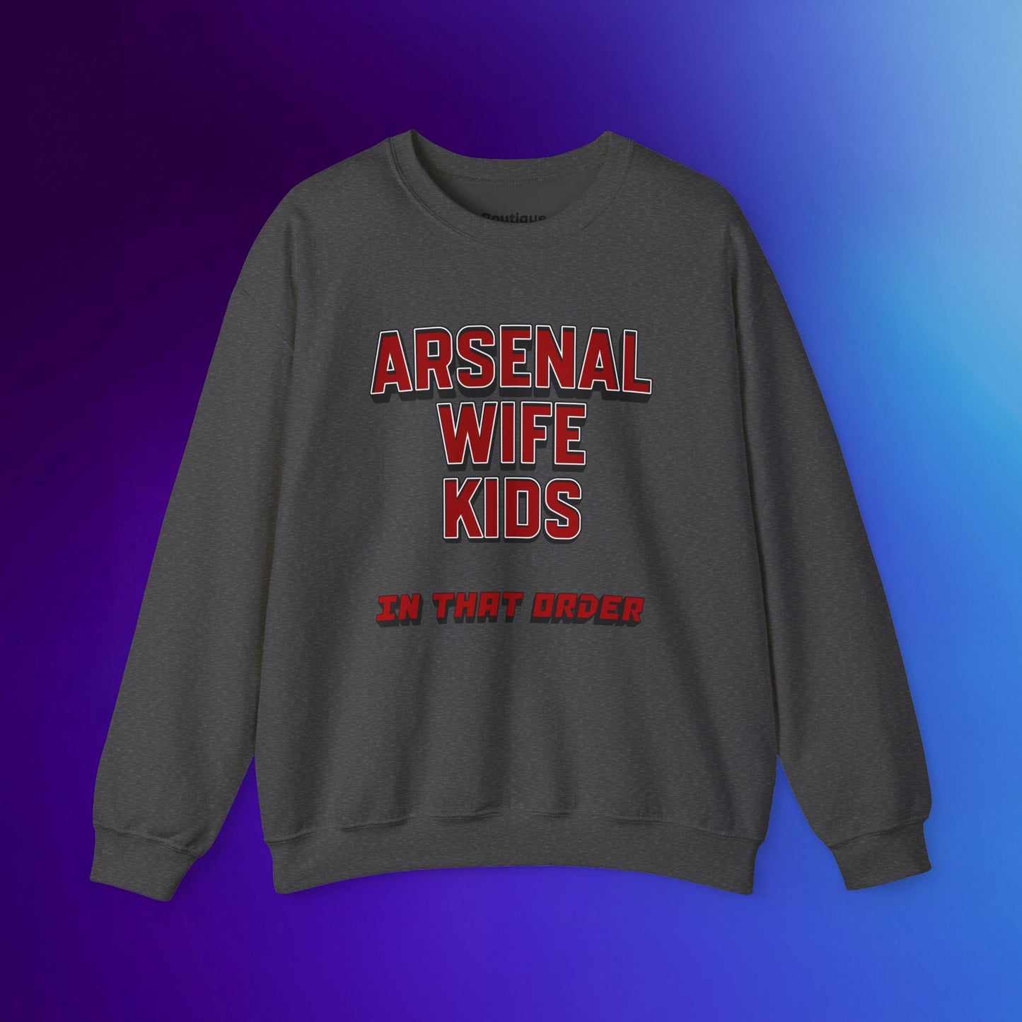 Mixed Sweater - In That Order (Arsenal)