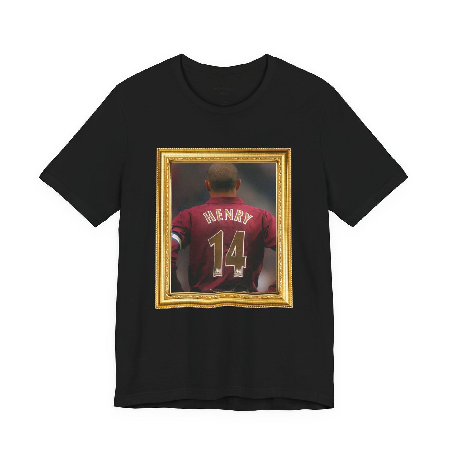 T-Shirt Mixte - Henry Arsenal Legend (Portrait, Gold Frame)
