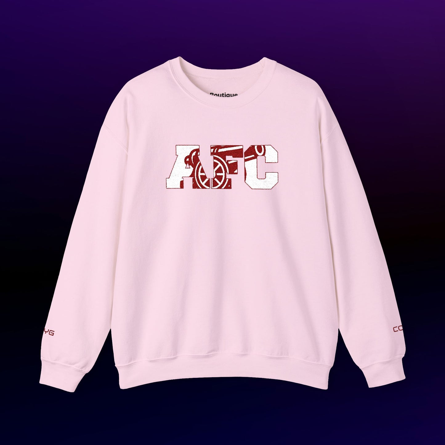 Pull Mixte avec motif Brodé - "AFC" Arsenal