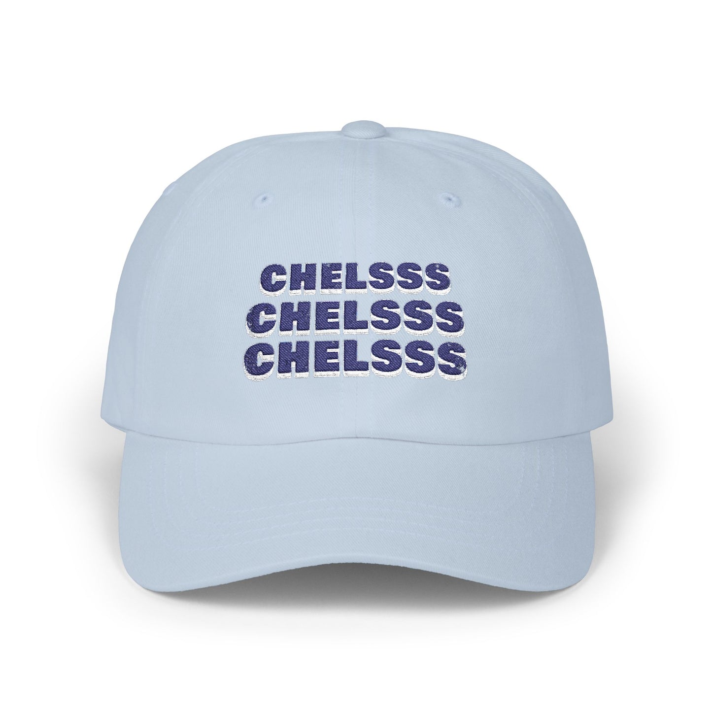 Embroidered cap - 'CHELSSS' Chelsea