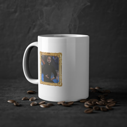 Mug - Pep Guardiola "Balls" (Gold Frame)