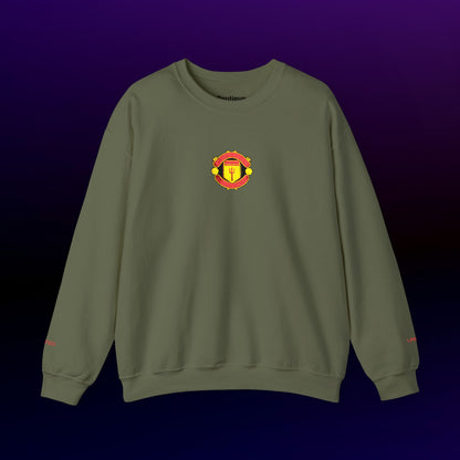 Unisex sweater with embroidered design - Man United