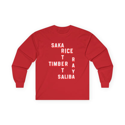 Unisex Long Sleeve T-Shirt - Arsenal (Words, Mots)