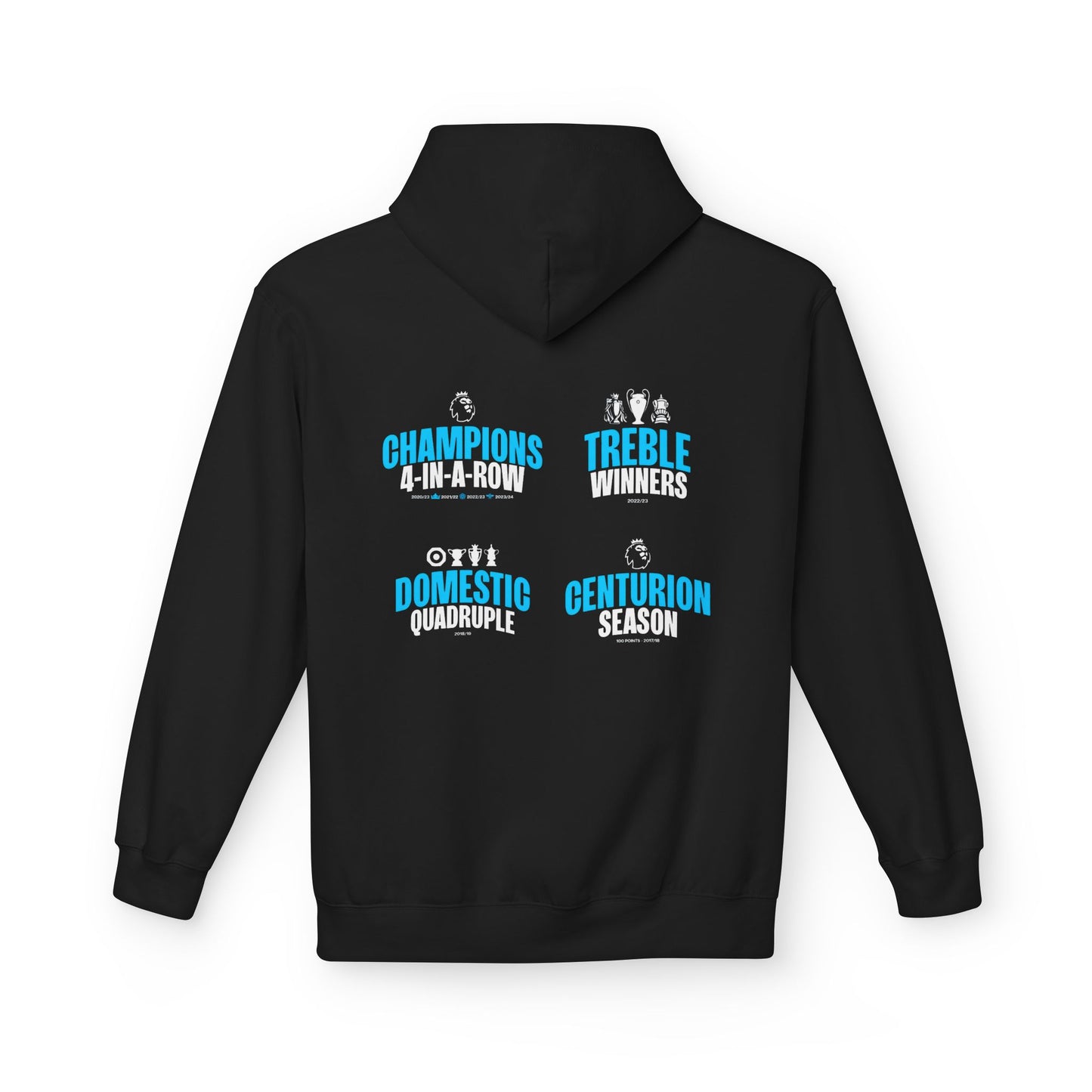 Hoodie Capuche Mixte - History Makers (Manchester City)