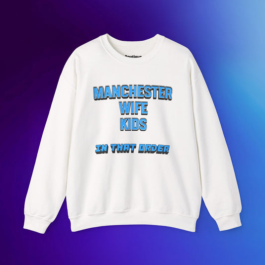 Mixed Sweater - In That Order (Manchester City)