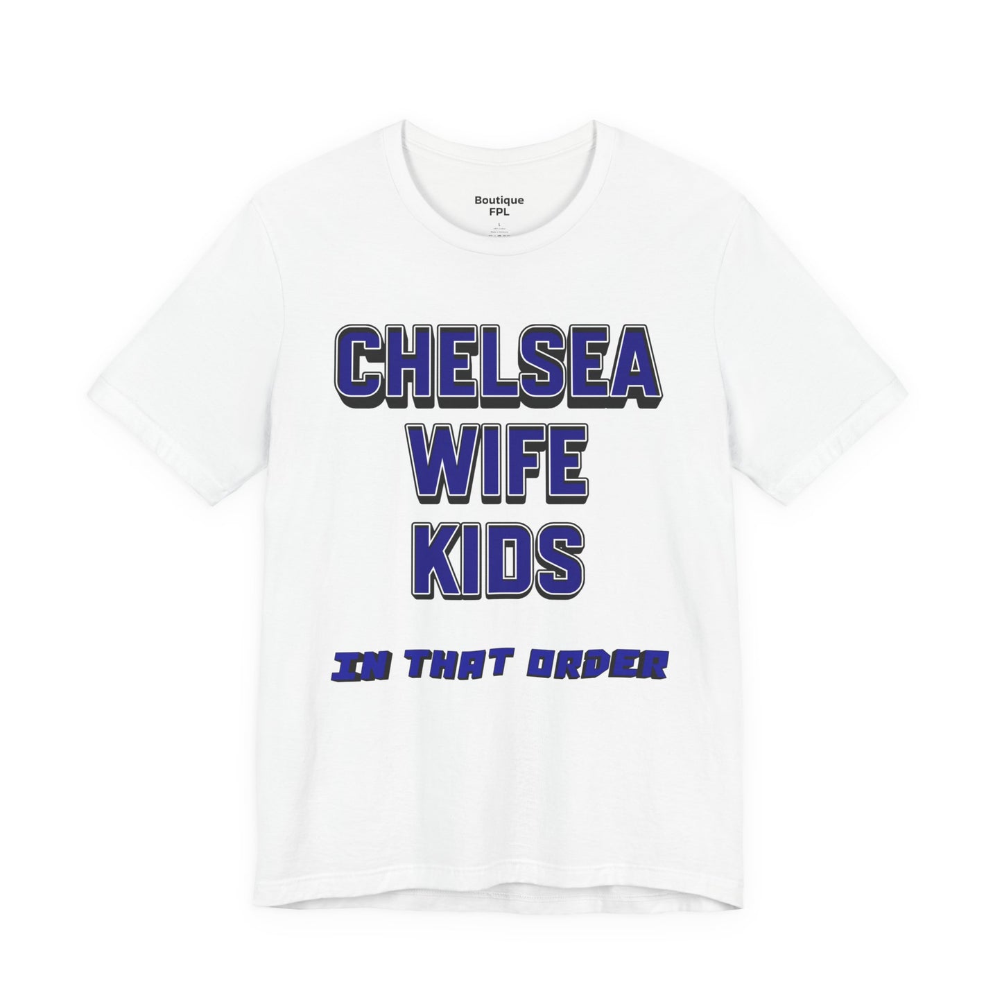 T-Shirt Mixte - In That Order (Chelsea FC)