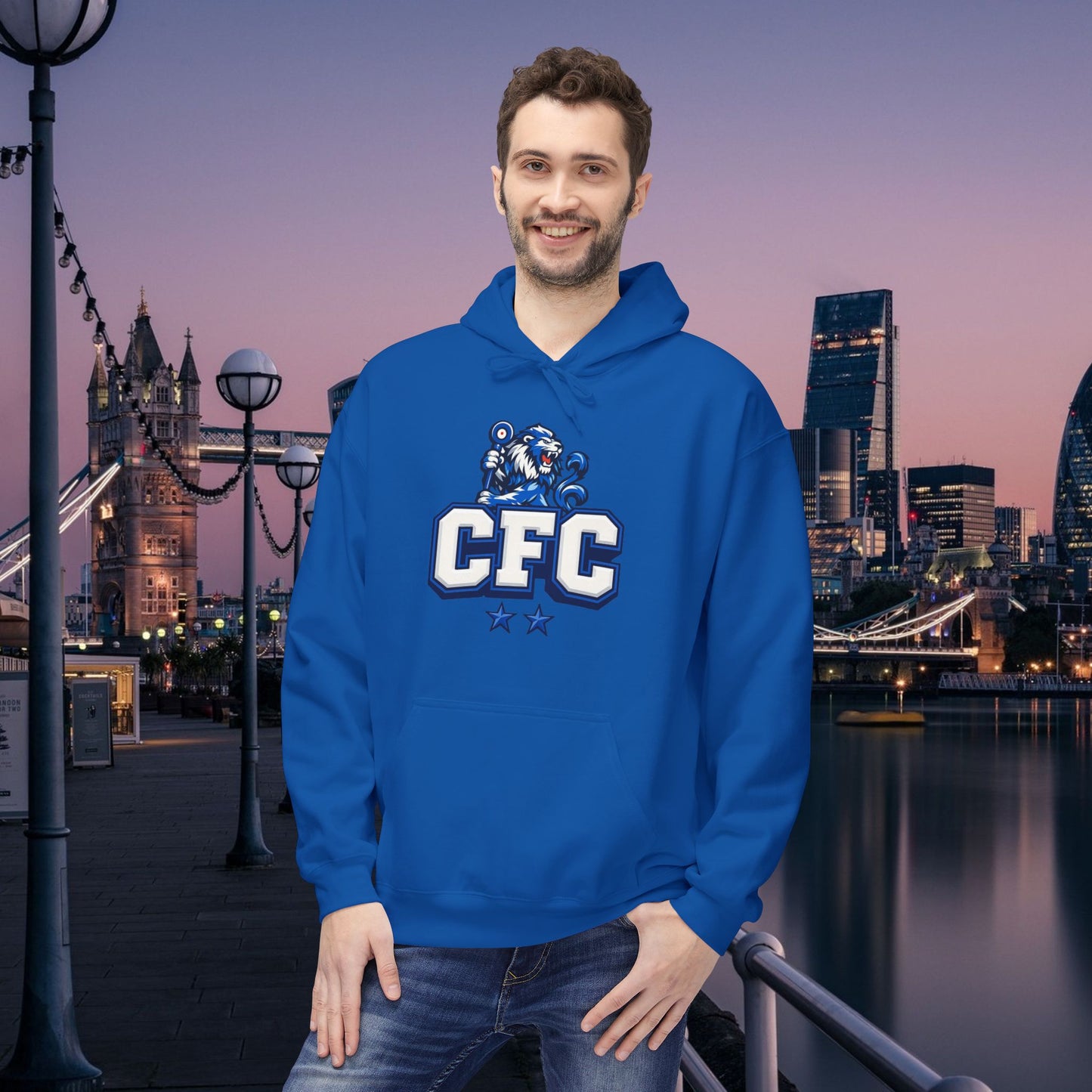 Hoodie Capuche Mixte - Chelsea "CFC"