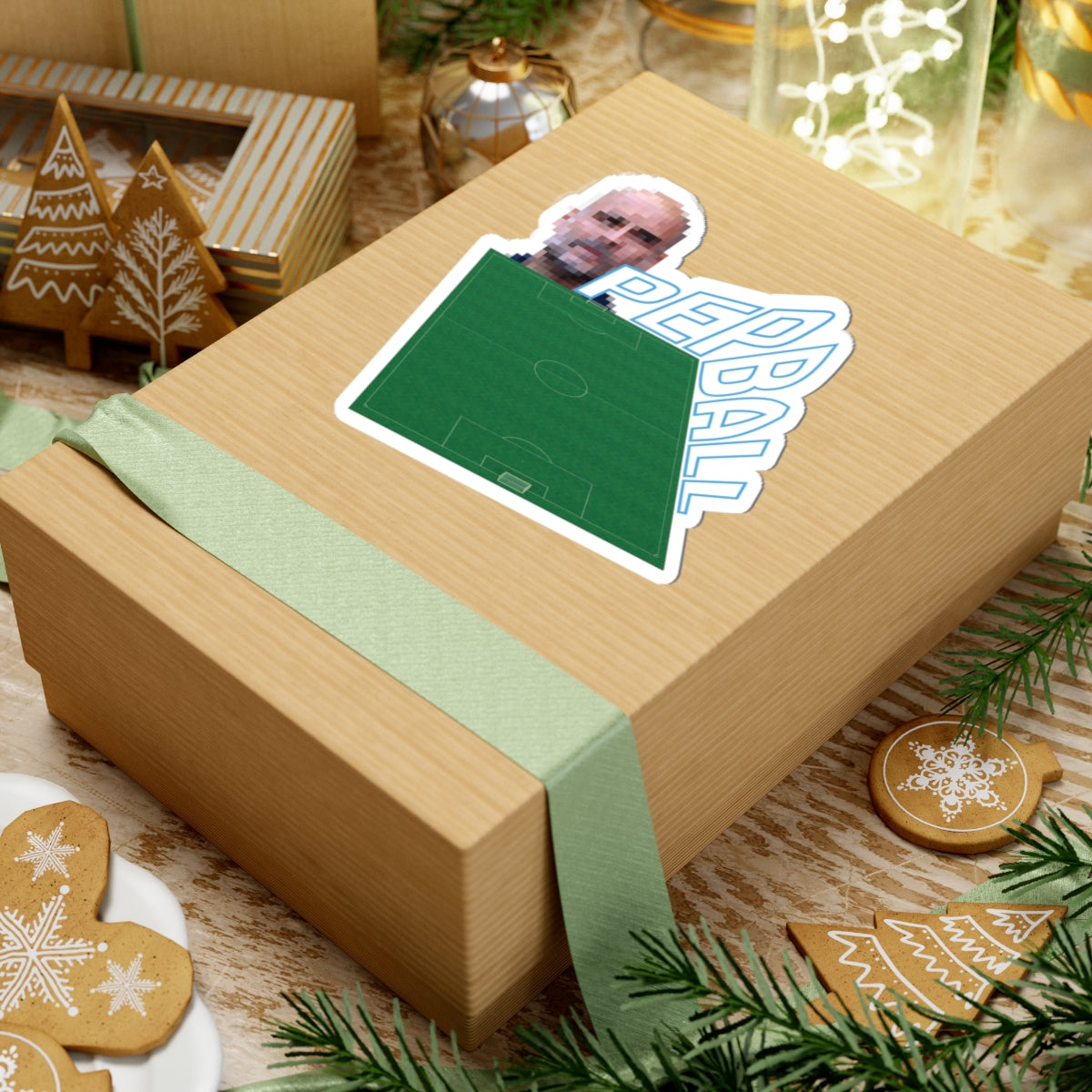 Football Sticker — Pep Guardiola (Manchester City)