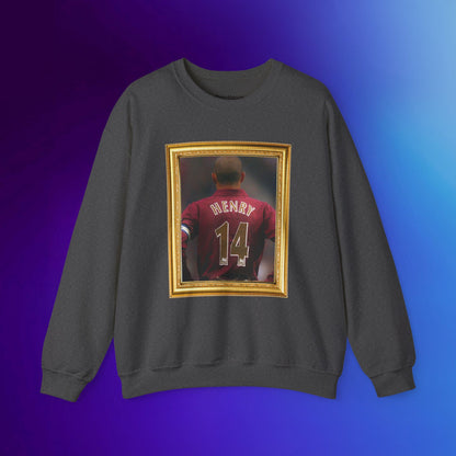 Mixed Sweater - Thierry Henry Arsenal Legend (Gold Frame)