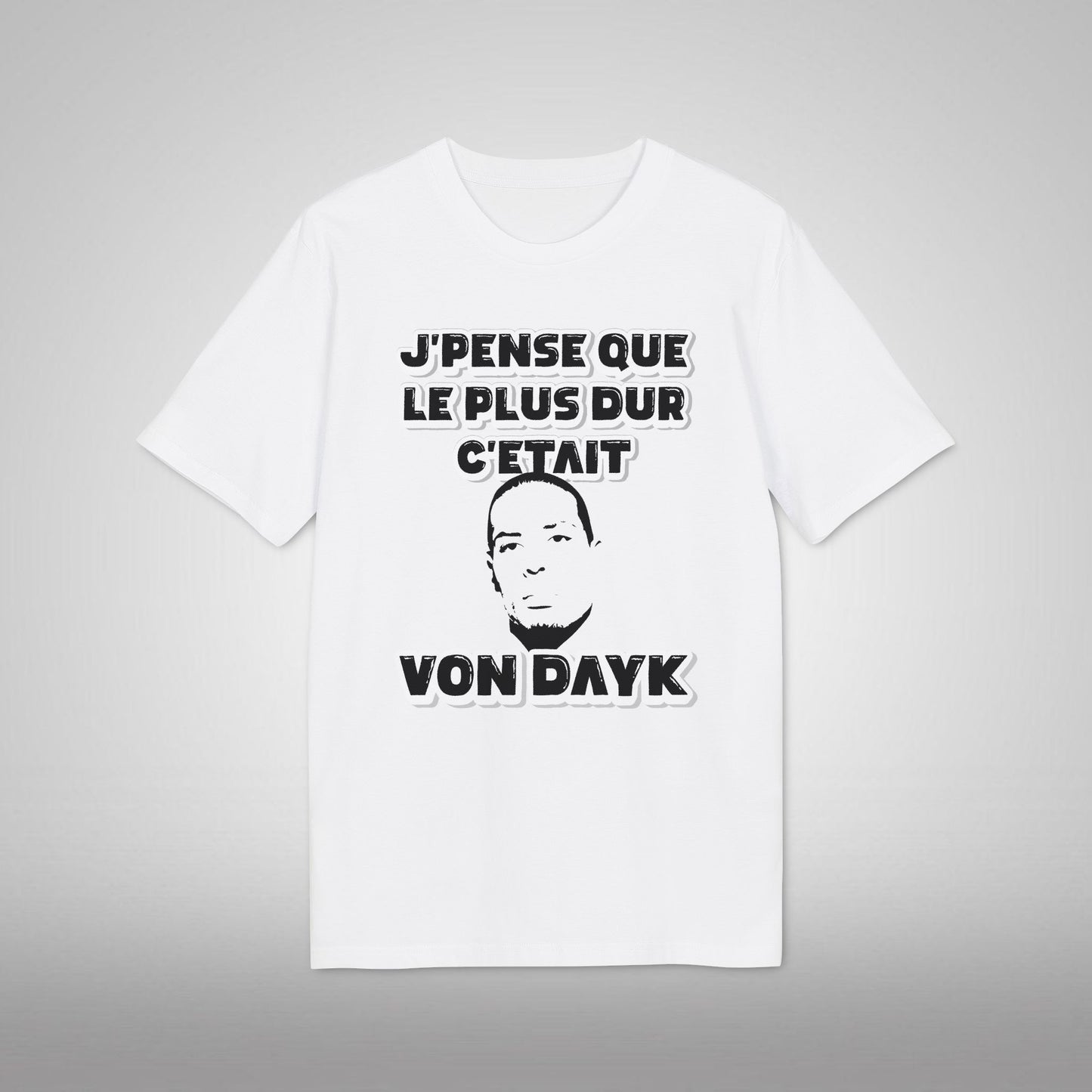 T-Shirt Mixte -  Van Dijk Quote (Liverpool)