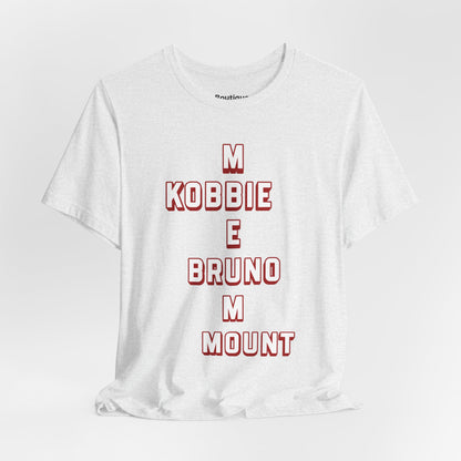 T-Shirt Mixte - Man United (Words, Mots)