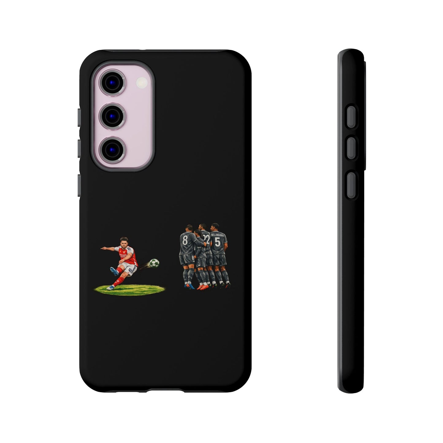 iPhone/Samsung Case - Declan Rice Free Kick (Arsenal phone case)